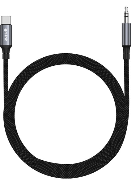 Armor Mc-01 1.2m Type-C To M Aux Örgülü Metal Başlıklı Siyah Ses Kablosu modelleri