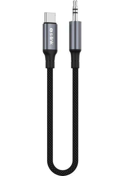 Armor Mc-01 1.2m Type-C To M Aux Örgülü Metal Başlıklı Siyah Ses Kablosu indirimleri