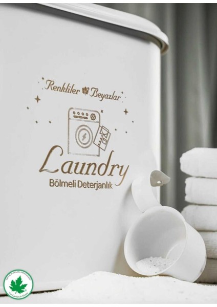 Bölmeli Kapaklı Ölçekli Deterjanlık, Toz ve Banyo Için Beyaz Organize Kutusu modelleri