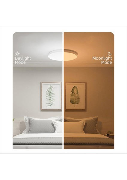 Akıllı LED Tavan Lambası Wifi Oda Dekoru Tavan Işık Uygulaması Alexa/ Yuvarlak Tavan Işıkları Için Ses Kontrolü (Yurt Dışından) modelleri