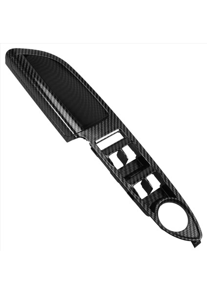 Araba Ön Kapı Cam Kaldırma Anahtarı Panel Trim Kapak Ford Kaçış C-Max 2013-2018 Abs Karbon Fiber Çerçevesi Sol (Yurt Dışından)
