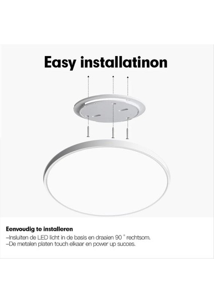 12 Inç LED Flush Montaj Tavan Işık Fikstürü 24W Mutfaklar, Merdivenler, Yatak Odaları Için Düz Modern Yuvarlak Aydınlatma Armatürü B (Yurt Dışından) fiyatları