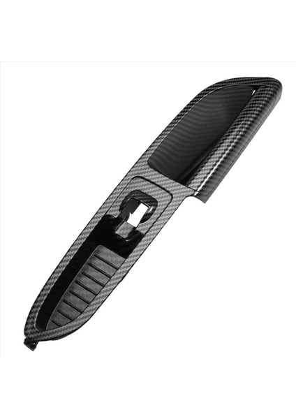 Ford Kaçış Için Araba Ön Kapı Pencere Cam Asansör Anahtarı Paneli Döşeme Kapağı C-Max 2013-2018 Abs Karbon Fiber Çerçeve Sağ (Yurt Dışından)