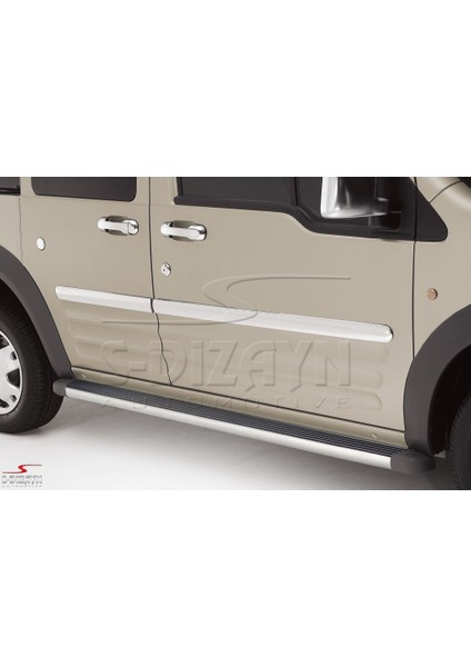 Ford Connect Krom Yan Kapı Çıtası 4 Prç 2009-2014 modelleri