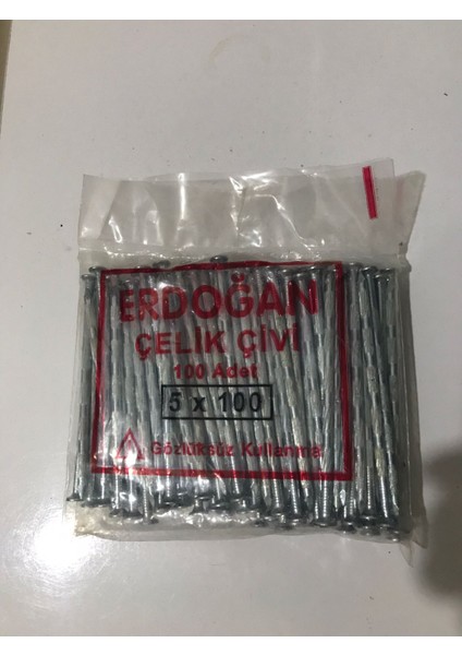 Çelik Çivi 5*100 100ADET