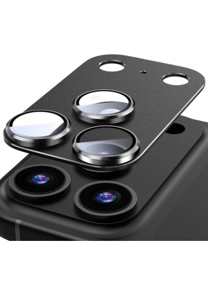 Iphone Uyumlu Tam Kaplayan Safir Kamera Lens Koruyucu
