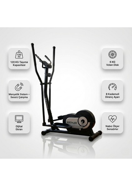 Manyetik Eliptik Kondisyon Bisikleti – Sessiz, Güçlü, Ev Tipi Kardiyo Deneyimi fiyatları