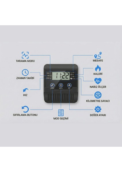 Manyetik Eliptik Kondisyon Bisikleti – Sessiz, Güçlü, Ev Tipi Kardiyo Deneyimi