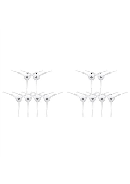 Roborock S4 S5 S50 S51 S6 S45 Max Elektrikli Süpürge Aksesuarları Için 12X Yan Fırça (Yurt Dışından)