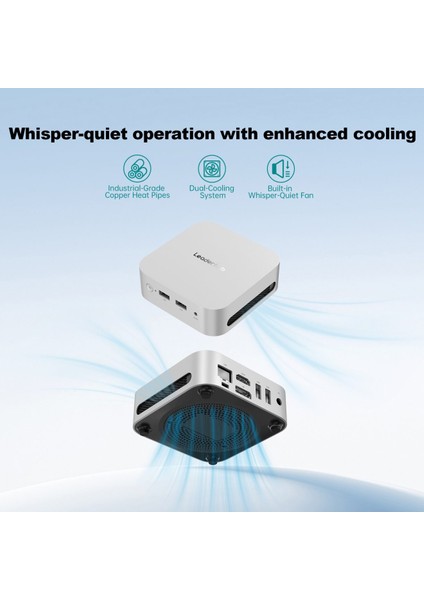 LP1C Intel N100 3.4ghz 8GB Ddr4 3200MHZ 512GB Nvme M2 SSD Wıfı+Bt Hdmı+Dp Mini Pc fiyatları