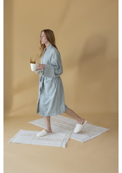 Verona Bambu Kadın Bornoz Adaçayı modelleri