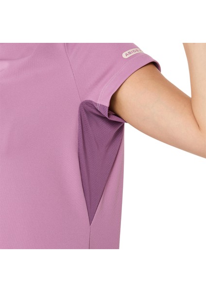 Padel Court Ss Top Kadın Dark Purple Kısa Kollu Tshirt 2042A380-500 indirimleri