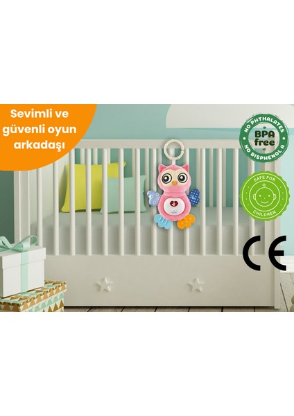 Sesli ve Işıklı Bebek Yatıştırıcı Baykuş Peluş Oyuncak fiyatları
