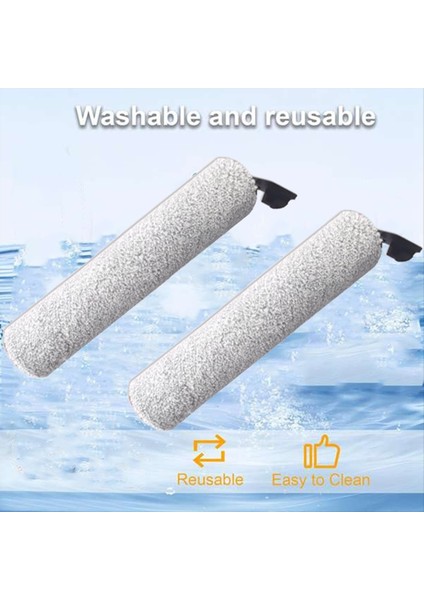 Dreame H13 / M13 Islak ve Kuru Elektrikli Süpürge Yedek Parçaları Için 2 Adet Rulo Fırça Vakumlu Rulo Fırça (Yurt Dışından) fırsatları