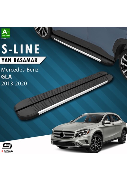 Mercedes GLA X156 S-Line Aluminyum Yan Basamak 183 Cm 2013-2020 A+ Kalite indirimleri