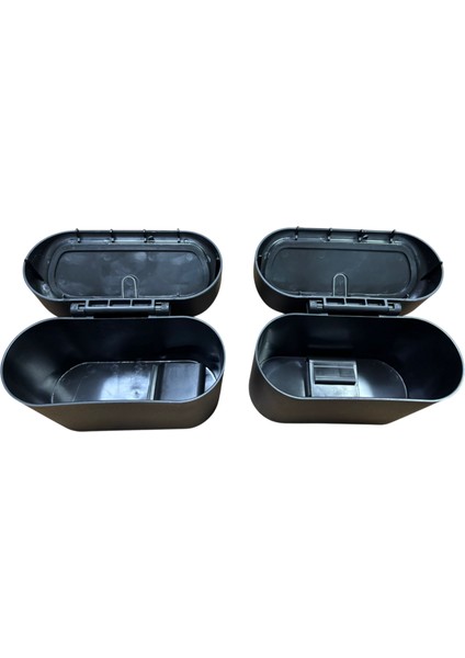 Araba Çöp Kutusu Araç Içi Taşınabilir Kapaklı Çöp Kovası 2 Adet Fiyatı modelleri