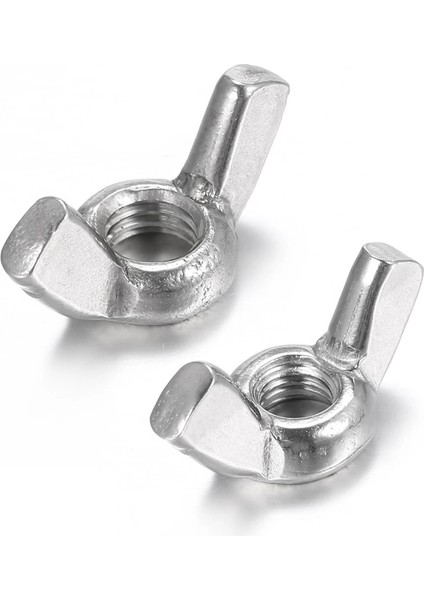 Çelik Kelebek Somun M8 - 10 Adet