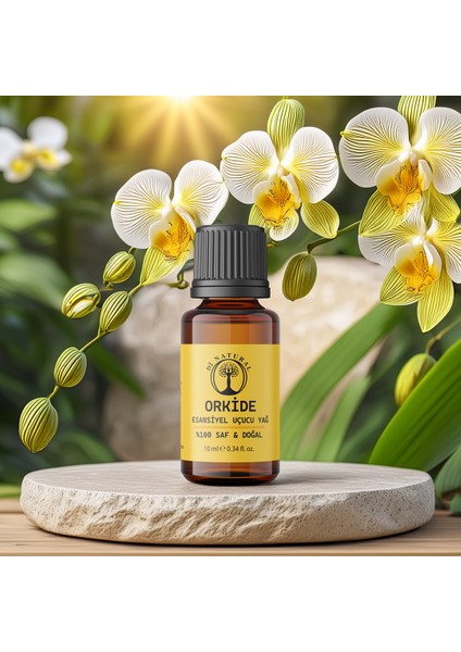 Orkide Esansiyel Uçucu Yağ %100 Saf ve Doğal 10 ml