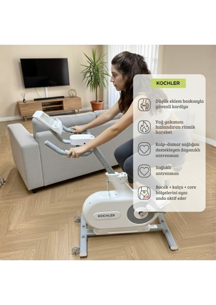 Manyetik Eliptik Kondisyon Bisikleti – Sessiz, Güçlü, Ev Tipi Kardiyo Deneyimi fırsatları