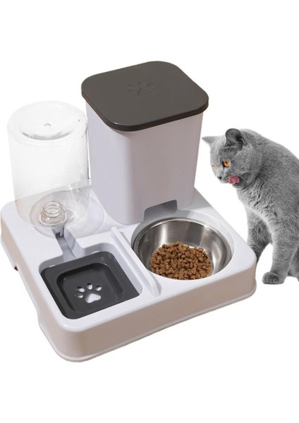 Otomatik Pet Besleyici Kedi Besleyici ve Su Sebili Taşınabilir Otomatik Besleyiciler Kedi Köpek Için Kaymaz Pet Malzemeleri (Yurt Dışından) fırsatları