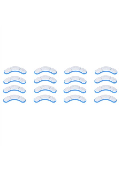 16 Adet Su Çeşmesi Yedek Filtre Elemanları Aktif Karbon Filtre Köpek Kediler Için Pet Suluk Besleyici Filtre (Yurt Dışından)