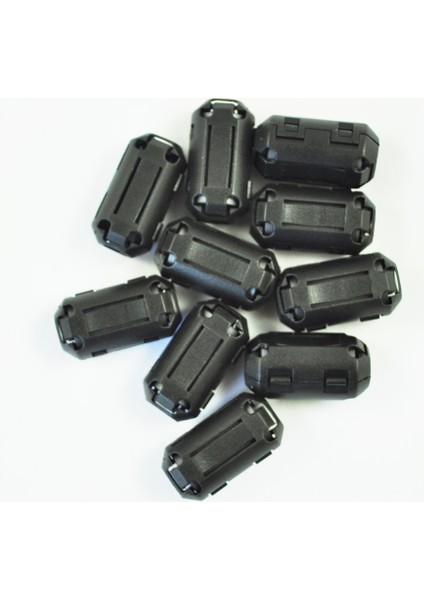 10 Adet Hareketli 7mm Iç Çaplı Siyah Ferrit Çekirdek Halka Kablo Klibi (Yurt Dışından) fiyatları