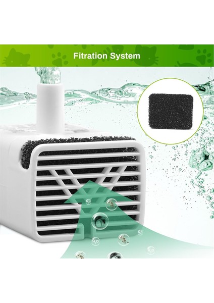 Kedi Su Çeşmesi Pompası JY-830 Paslanmaz Çelik Için Yedek Pompa Pet Su Çeşmesi USB Pompası Ayarlanabilir (Yurt Dışından) fiyatları