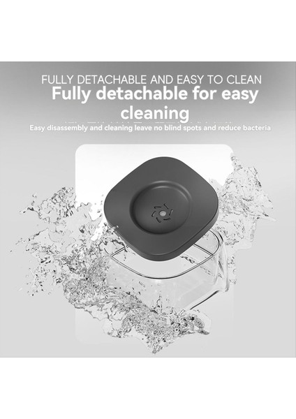 Köpek Içme Suyu 2l Büyük Kapasiteli Anti-Plaka Köpek Su Gıda Kasesi Islanmayan Ağız Kedileri Kase Köpek Aksesuarları (Yurt Dışından) fırsatları