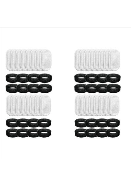 32 Takım Kedi Su Çeşmesi Filtreleri 108 Oz/3 2l ve 67 Oz/2l Ayarlanabilir Su Akışı Pet Su Çeşmesi Kedi Çeşmesi Parçaları (Yurt Dışından)