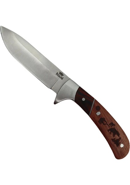 Sterlıng 20,32 cm Kahverengi Avcı Bıçağı modelleri