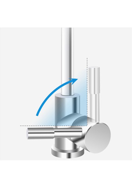 2 Adet 1/4 Inç Mutfak Lavabo Musluğu Dokunun Krom Ters Osmoz Içme Suyu Filtresi Rotasyon Musluk Hızlı Bağlantı (Yurt Dışından) indirimleri