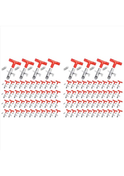 100 Parça Tavşan Meme Besleyici Bunny Su Tiryakisi Otomatik Sulama Sistemi Suluk Kemirgen Küçük Hayvanlar Kümes Hayvanları Için (Yurt Dışından)