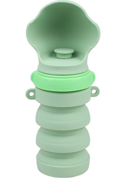 Taşınabilir Katlanabilir Silikon Pet Su Bardağı Sızdırmaz Pet Içme Dispenseri Açık Yürüyüş ve Köpeklerle Seyahat Için (Yurt Dışından)