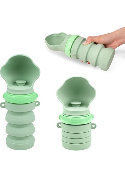 Taşınabilir Katlanabilir Silikon Pet Su Bardağı Sızdırmaz Pet Içme Dispenseri Açık Yürüyüş ve Köpeklerle Seyahat Için (Yurt Dışından) fırsatları