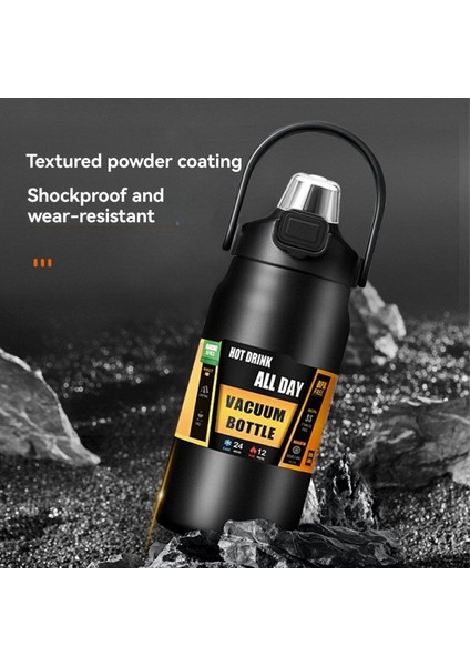 Büyük Kapasiteli 304 Paslanmaz Çelik Yalıtım Pot Çift Duvar Içme Şişesi Taşınabilir Spor Dağcılık Fincan 1000 ml (Yurt Dışından) fiyatları