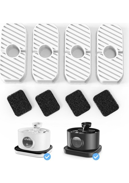 Kablosuz Kedi Su Çeşmesi Için Yedek Filtreler SSPF-V04 2 8L/95OZ Otomatik Pet Su Çeşmesi Filtreleri 8 + 8 (Yurt Dışından) modelleri