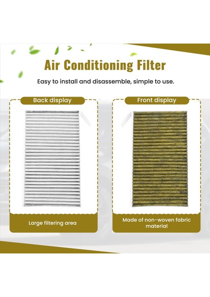 2pcs Model 3 Klima Filtresi Tesla Model 3 Için Aktif Karbon Araç Hava Filtresi ile Değiştirme (Yurt Dışından) indirimleri