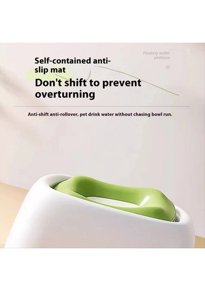 Köpek Su Yemeği Ayarlanabilir Yükseklik Anti Dökülme Pet Su Dispenser Islak Çene Önleme Köpekler Için Içme Kasesi (Yurt Dışından) indirimleri