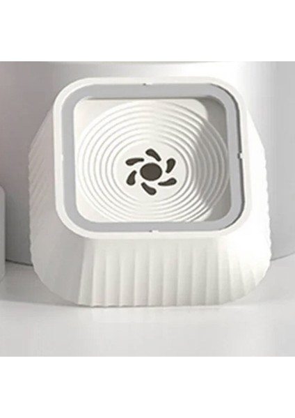 Yüzer Plakalı Su Çeşmesi Dökülme Yok Köpek Su Kasesi Temiz Içme Yavaş Besleyici Anti-Sıçrama Pet Pet Gri (Yurt Dışından) indirimleri