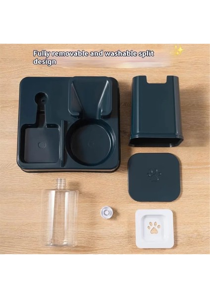 2 In 1 Otomatik Evcil Hayvan Besleyici ve Su Sebili Taşınabilir Otomatik Besleyiciler Kaymaz Hayvan Mama Kabı Evcil Hayvan Malzemeleri Kedi Köpek Için (Yurt Dışından) indirimleri