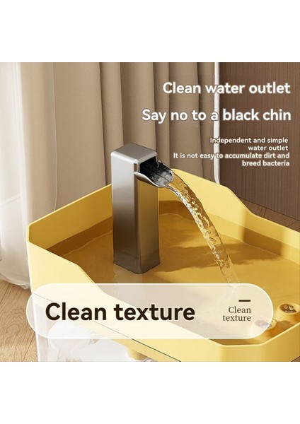 Otomatik Kedi Su Çeşmesi Kedi Su Çeşmesi USB Anti-Kuru Yanan Sirkülasyon Filtreleme Su Sebili Pompalı A (Yurt Dışından) fiyatları