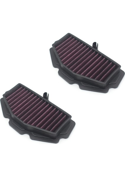 Kawasaki Versys Için 2x Motosiklet Hava Temizleyici Filtresi 650 2015-2019 Ninja 650 KLE650 Z650 Vulcan 650 S 15-19 (Yurt Dışından)