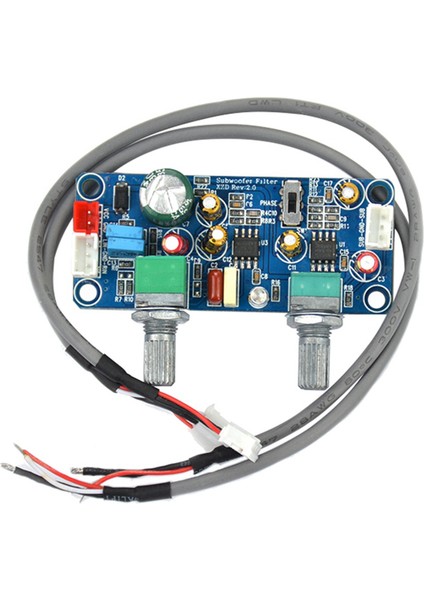 2x Düşük Geçiş Filtresi Bas Subwoofer Preamp Amplifikatör Kartı Tek Power Dc 9-32V Ön Preamplatıcı Bas Hacim Ayarı (Yurt Dışından) modelleri