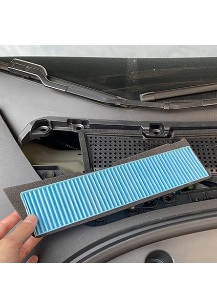 2x Araç Klima Giriş Filtresi Tesla Için Değiştirme Model 3 2021 Hava Filtre Aksesuarları Harici (Yurt Dışından) modelleri