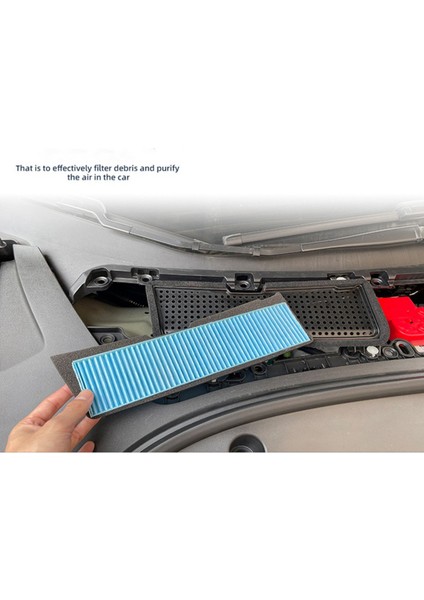 2x Araç Klima Giriş Filtresi Tesla Için Değiştirme Model 3 2021 Hava Filtre Aksesuarları Harici (Yurt Dışından) indirimleri