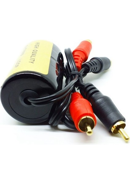Rca Ses Gürültü Filtresi Bastırıcı Toprak Izolatör Araba ve Ev Stereo 2xrca Erkek 2xrca Kadın Araba Sesli (Yurt Dışından) fırsatları