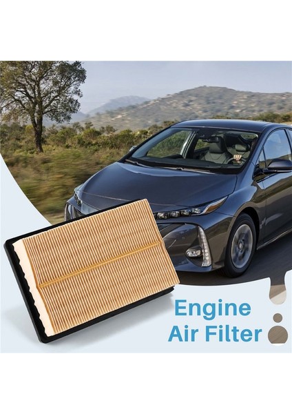 17801-21060 Toyota Prius 2016 2017 2018 Için Motor Hava Filtresi Harika (Yurt Dışından) indirimleri