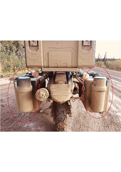 3x Motosiklet Aksesuarları Su Geçirmez Alet Tüp Eldivenleri Honda Yamaha Kawasaki Için Yağmurluk Saklama Kutusu Evrensel (Yurt Dışından) fırsatları