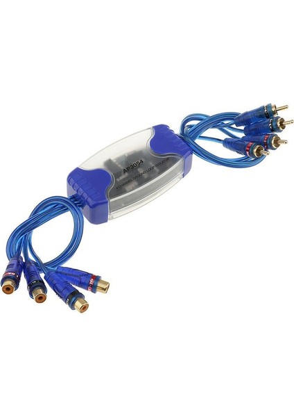 Universal Gürültü Ses Eliminator 4 Kanal Rca Ground Loop Izolatör Otomobil Audio Radyosu Ev Stereo Sistemi (Yurt Dışından)