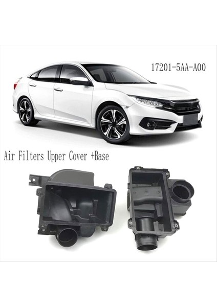 Alt Hava Filtresi Muhafaza Kutusu 17201-5AA-A00 Hava Filtreleri Üst Kapak +Honda Civic Fk 2016-2021 Için Taban (Yurt Dışından) fiyatları
